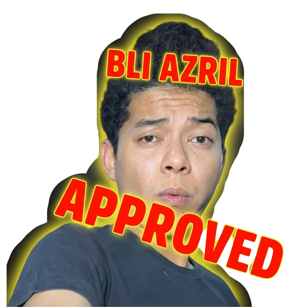 Bli Azril Approved Stamp